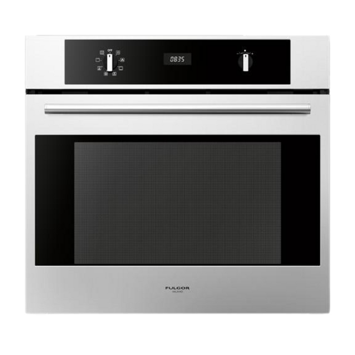 Fulgor Milano 30-Inch Distinto Built-In Electric Single Oven, Self-Clean, Single Convection, N.A. Version, Stainless Steel, XLS Concealed Knobs - Will Be Discontinued