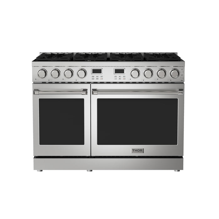 Thor Kitchen ARG48LP 48 Inch Liquid Propane Gas Range – Contemporary Professional