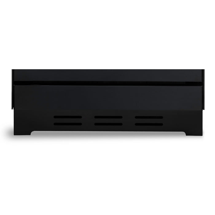 Verona Matte Black Wrap Around for 36-Inch Single Oven Range