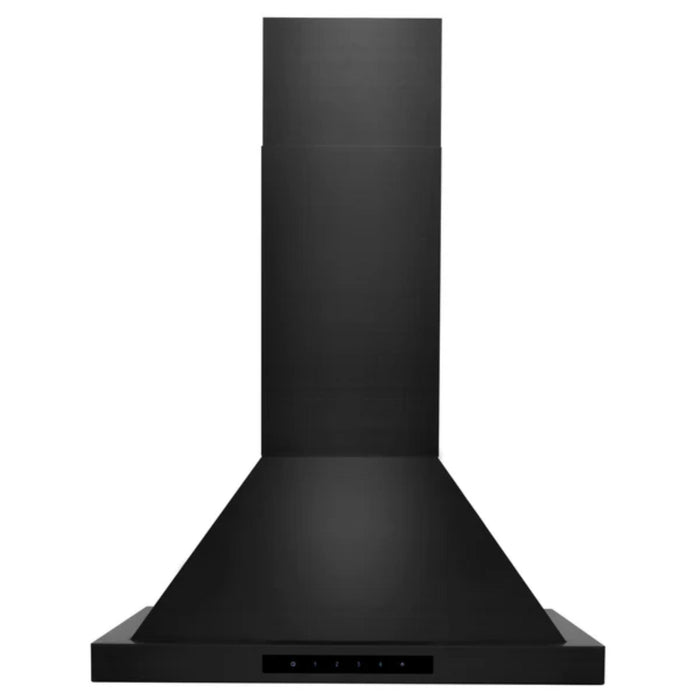 ZLINE Wall Mount Range Hood in Black Stainless Steel