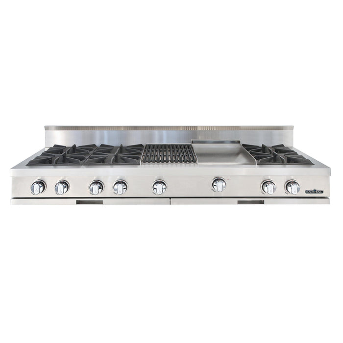 Capital Culinarian Series 60-Inch 6 Burner Specialty Cooktop Rangetop