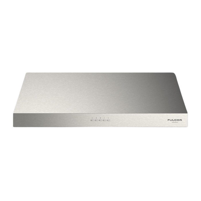 Fulgor Milano 30-Inch Pro Undercabinet Hood, 400 Series, 450 CFM, 9-Inch Height