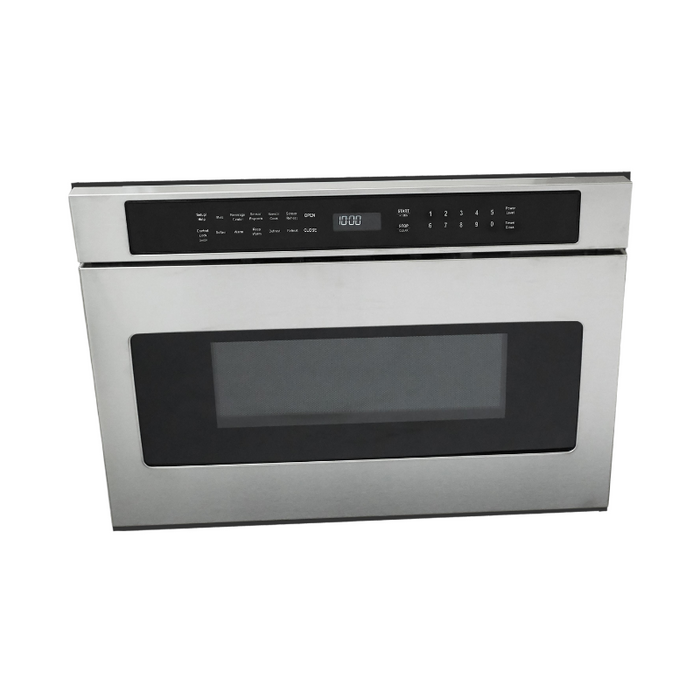 Fulgor Milano Distinto Built-In Microwave Drawer, 700 Series, 24-Inch, 1.2 cu. ft., 950W, Visible Control