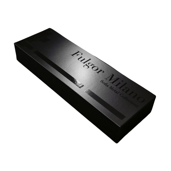 Fulgor Milano Bezel Accessory Kit – 6 Bezels & 1 Faceplate for Sofia Nameplate, Matte Black