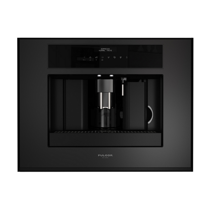 Fulgor Milano 24-Inch Coffee System, 700 Series, Fully Automatic, Matte Black Finish