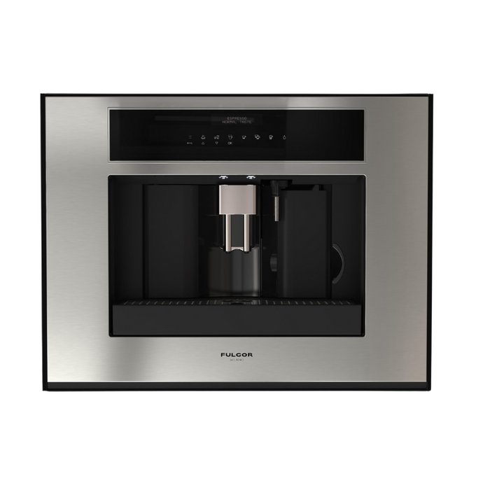 Fulgor Milano 24-Inch Coffee System, 700 Series, Fully Automatic, Stainless Steel Finish