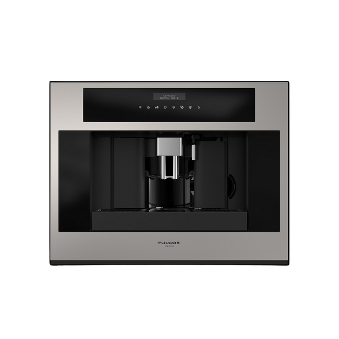 Fulgor Milano 24-Inch Built-In Fully Automatic Coffee System, Stainless Steel (Discontinued)