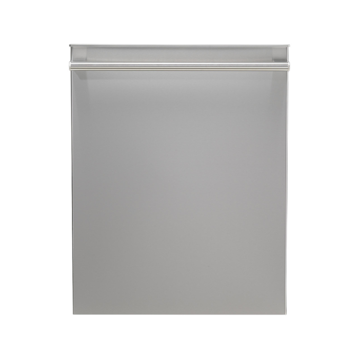 Fulgor Milano 24-Inch Distinto Built-In Dishwasher, 400 Series, Stainless Steel, Top Control, 6 Cycles, 49 dB, Distinto Style Handle Included
