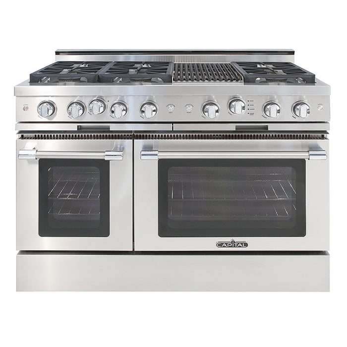 Capital Precision Series 48-Inch 19K BTU 6 Burner Single Door Grand Chef Range