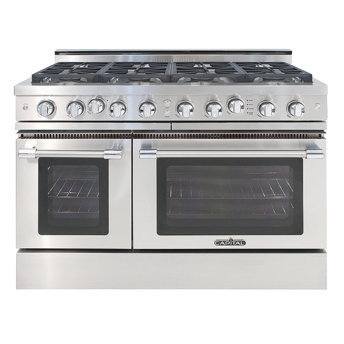 Capital Precision Series 48-Inch 19K BTU 8 Burner Single Door Grand Chef Range