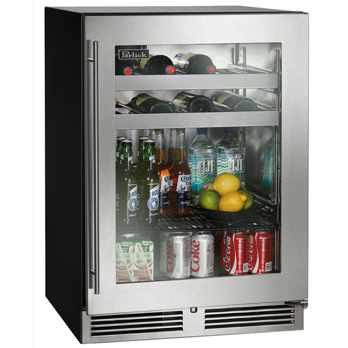 Perlick C-Series 5.2 cu.ft Indoor Beverage Center, Panel-Ready Solid Door