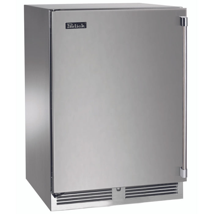 Perlick C-Series 5.2 cu.ft Outdoor Refrigerator, Stainless Steel Solid Door