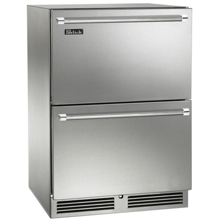 Perlick Signature Series 5.2 cu.ft Marine Grade Freezer Drawers – Stainless Steel, w/ Lock