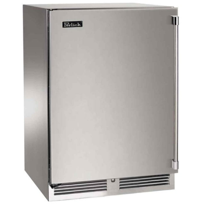 Perlick ADA-Compliant 4.8 cu.ft Indoor Freezer, Stainless Steel Solid Door