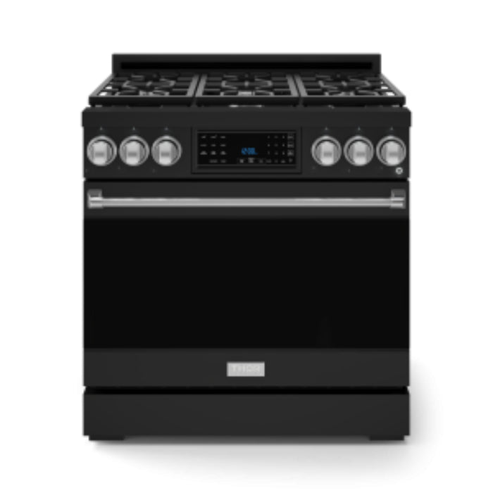 Thor Kitchen RSG36BLP 36 Inch Professional Liquid Propane Range | Gordon Ramsay Series