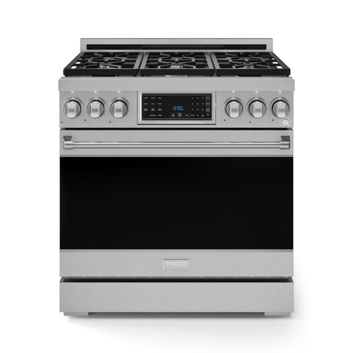 Thor Kitchen RSG36LP 36 Inch Professional Liquid Propane Range | Gordon Ramsay Series