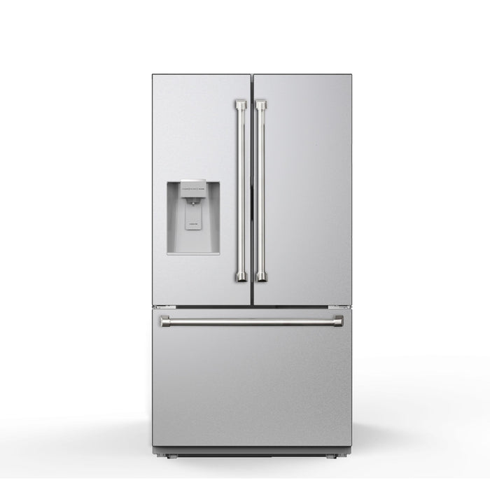 Thor Kitchen 36 Inch Professional French Door Refrigerator with Ice and Water Dispenser