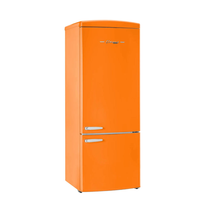 Classic Retro by Unique 17 cu.ft. Colored Retro Bottom Mount Refrigerators