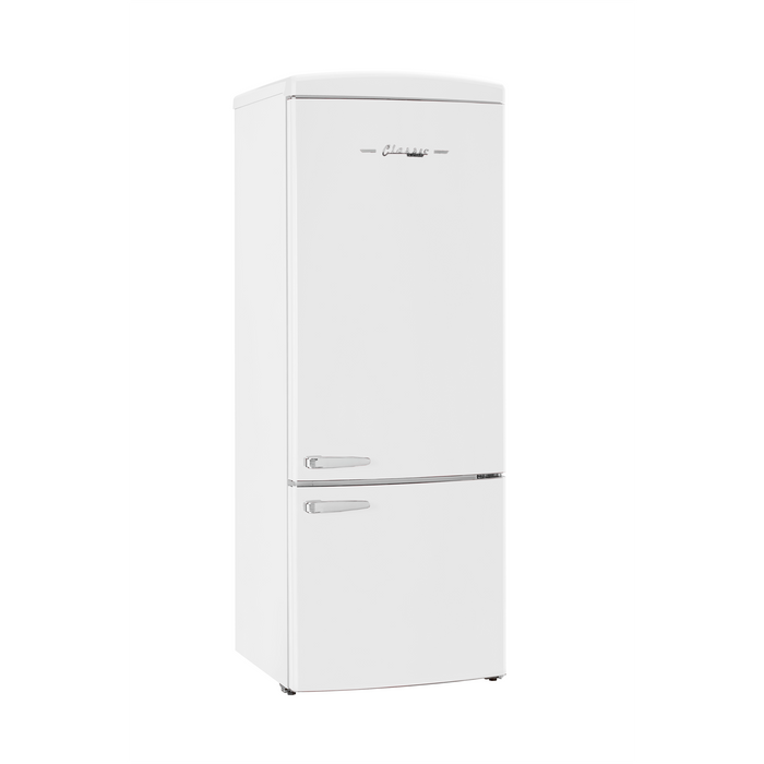 Classic Retro by Unique 17 cu.ft. Colored Retro Bottom Mount Refrigerators
