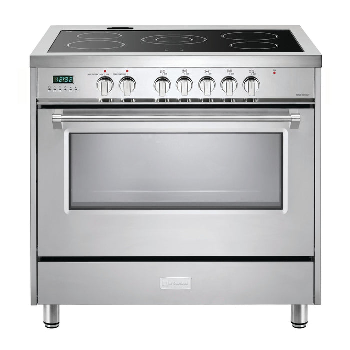 Verona 36-Inch 5.0 Cu. Ft. Colored Designer Series Freestanding Electric Range with Five Elements and True European Convection Oven