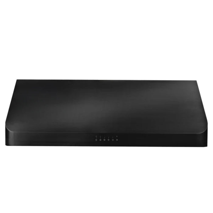 ZLINE 600 CFM Ducted Under Cabinet Range Hood in Black Stainless Steel