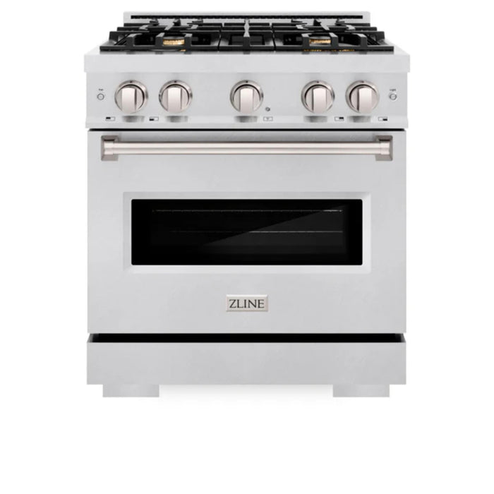 ZLINE Classic Dual Fuel Range Collection with Brass Burners
