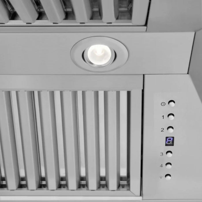 ZLINE 597 Series Professional Wall Mount Range Hood with 430 Stainless Steel in Stainless Steel Finish