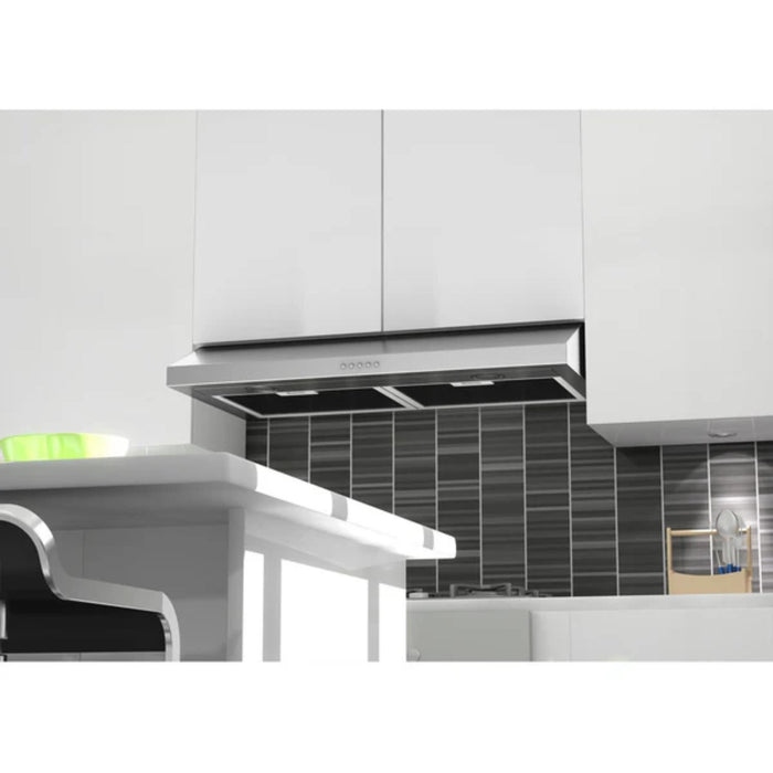 ZLINE 30" 280 CFM Ducted Under Cabinet Range Hood in Brushed Stainless Steel