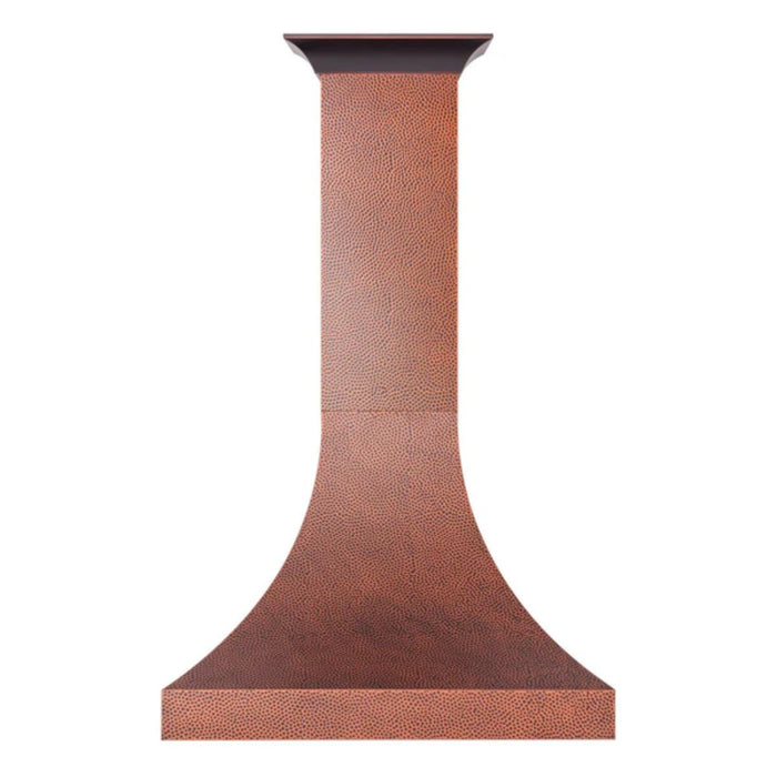 ZLINE Designer 8632H Series Hand-Hammered Copper Wall Mount Range Hood.