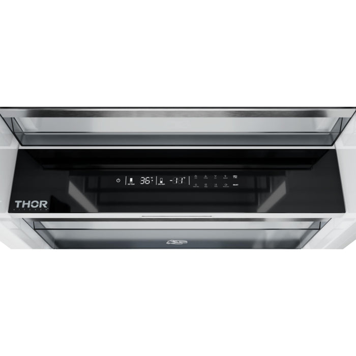 Thor Kitchen  24 Inch & 30 Inch Built-In Refrigerator Columns, Panel Ready