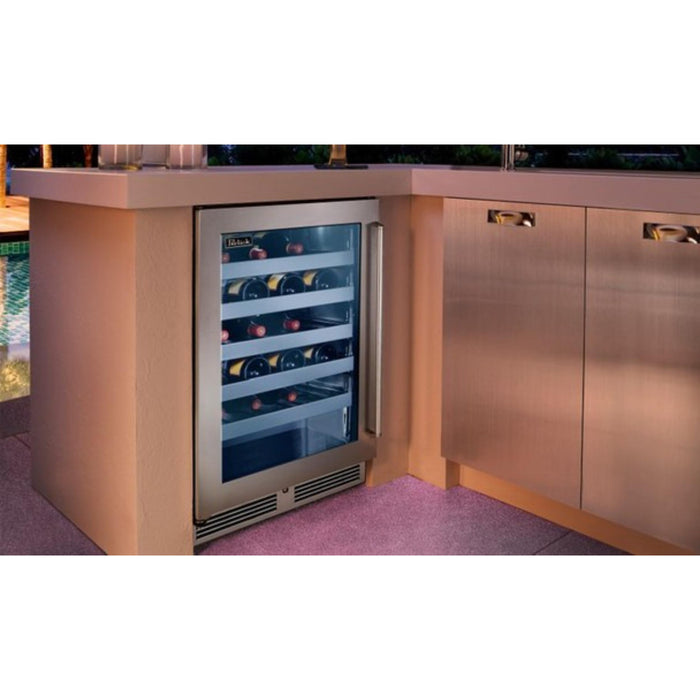 Perlick Signature Series 24" Outdoor Wine Reserve, Stainless Steel Glass Door