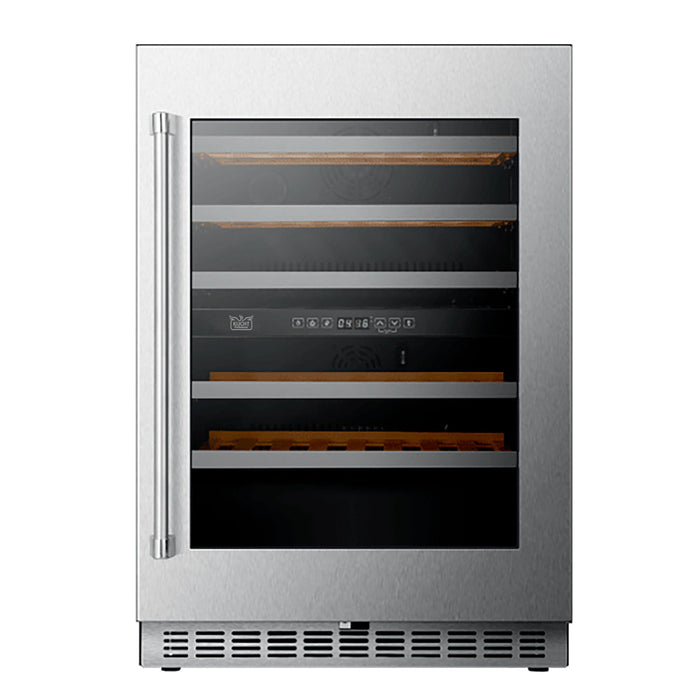 Kucht D24UPR Wine Cooler in Stainless Steel