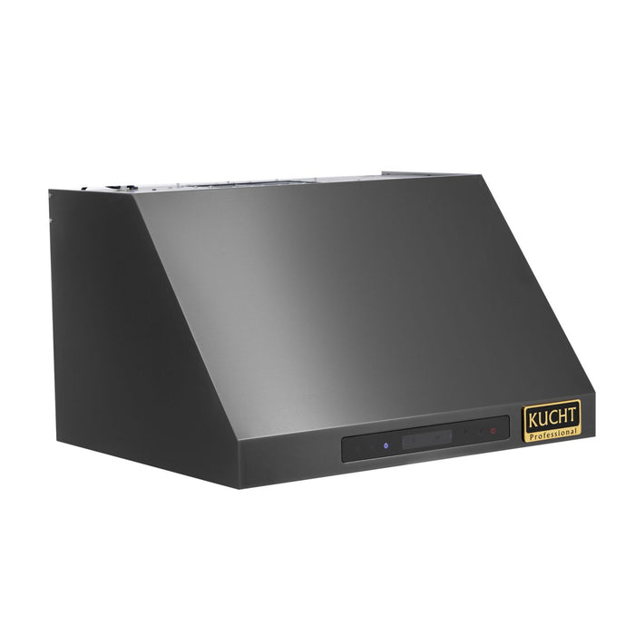 Kucht KRH 363A Under Cabinet Range Hood in Dark Titanium Stainless Steel