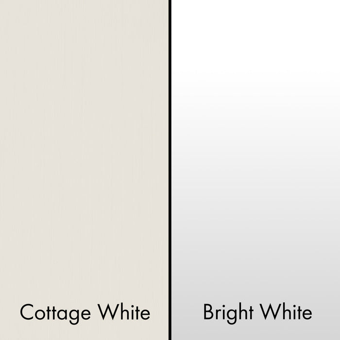 ZLINE 30" Wooden Wall Mount Range Hood in Cottage White with Ducted Ventilation