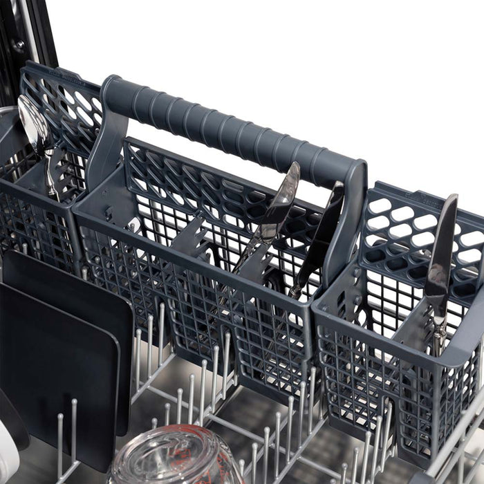 ZLINE 24" Monument Series Top Touch Control Dishwasher in Stainless Steel with Champagne Bronze Handle