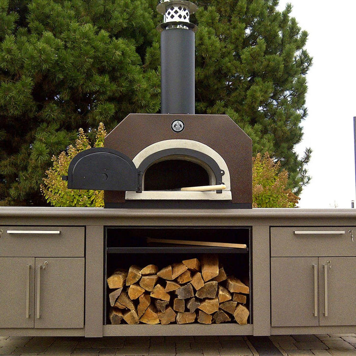 Chicago Brick Oven CBO-750 Countertop Wood-Fired Pizza Oven – Copper Finish