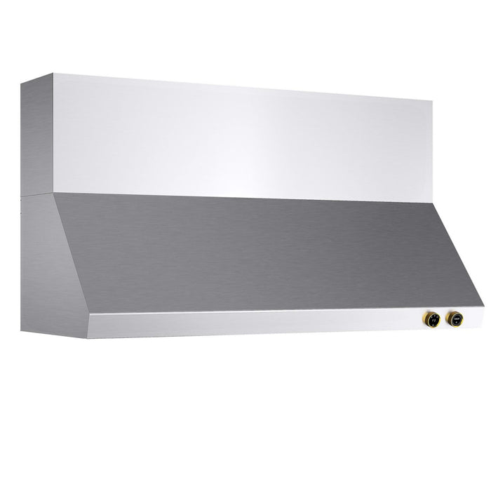 Kucht KRH600-GL Under Cabinet Range Hood in Dark Titanium Stainless Steel