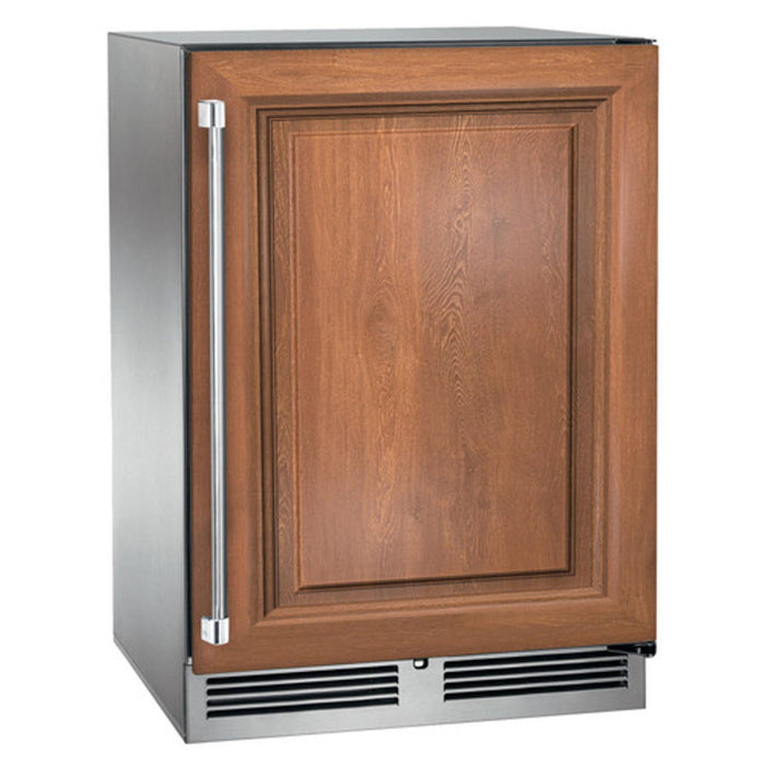 Perlick Signature Series 5.2 cu.ft Marine Grade Dual-Zone Wine Reserve w/ Fully Integrated Panel-Ready Solid Door, Hinge Right, w/ Lock