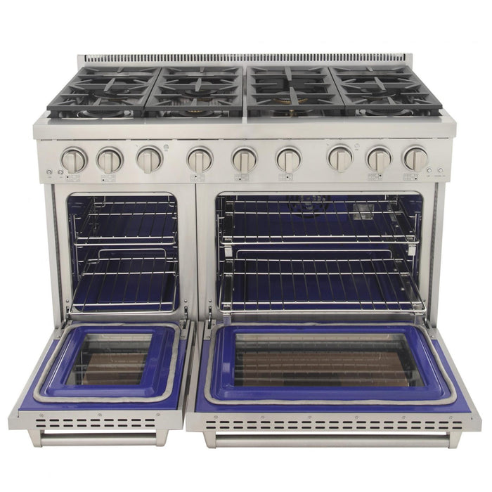 Kucht 4800X LP 48" Pro Class Gas Range in White
