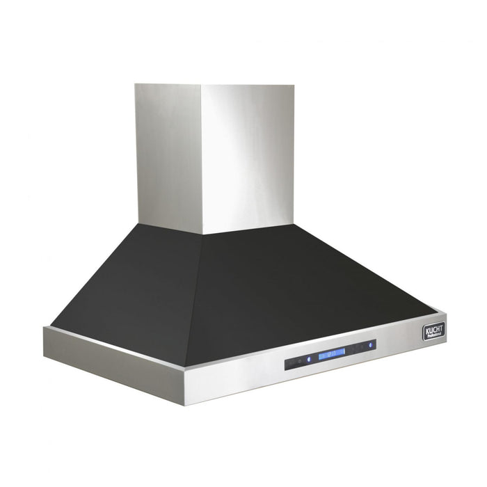 Kucht KRH3615A Wall Mount Range Hood in Black