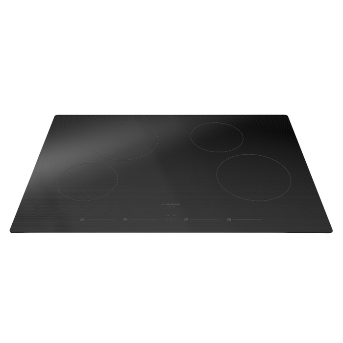Fulgor Milano 30-Inch Distinto Built-In Induction Cooktop, 400 Series, 4 Cooking Zones, Touch Slide Controls