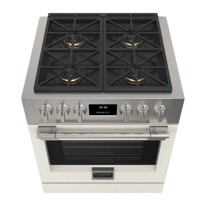 Fulgor Milano 30-Inch Pro Range Door Color Kit, White