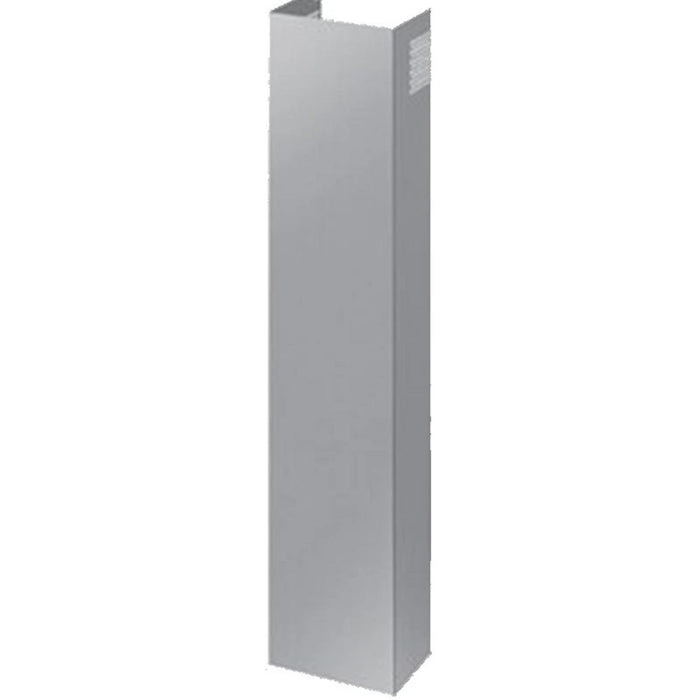 Verona Designer Series 30-Inch and 36-Inch Stainless Steel Hood Extension for Up to 12 Ft. Height Ceilings