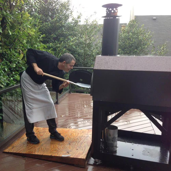 Chicago Brick Oven CBO-750 Mobile Stand Wood Fired Pizza Oven – Copper Vein Finish