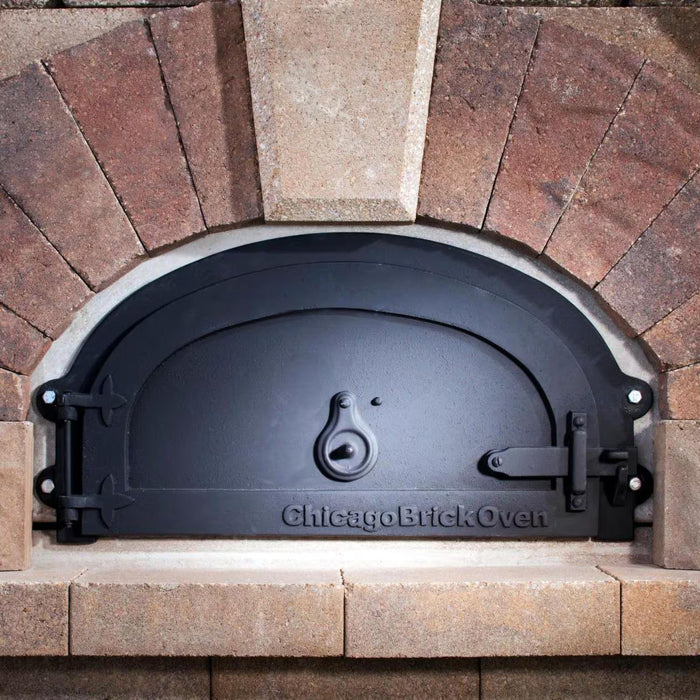 Chicago Brick Oven CBO-750 Hybrid Built-In DIY Kit Residential Outdoor Pizza Oven – Liquid Propane (LP)