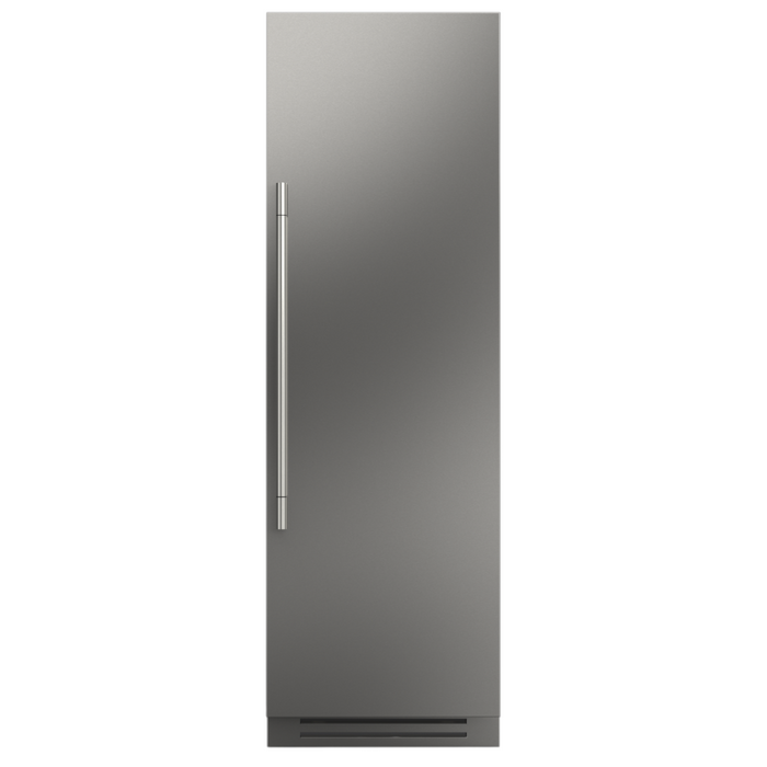 Fulgor Milano 13.03 cu.ft Pro Column Refrigerator, 700 Series, RH, Stainless Cladded, Bottom Compressor, Metal Interior, Stainless Soft-Closing Crispers, Includes Pro Handle & Badge Accessory