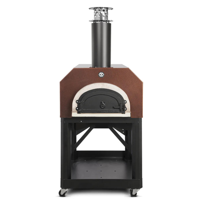 Chicago Brick Oven CBO-750 Mobile Stand Wood Fired Pizza Oven – Copper Vein Finish