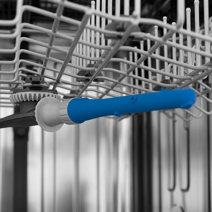 ZLINE 24" Monument Series Top Touch Control Dishwasher in Stainless Steel with Champagne Bronze Handle