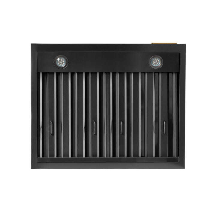 Kucht KRH 303A Under Cabinet Range Hood in Dark Titanium Stainless Steel