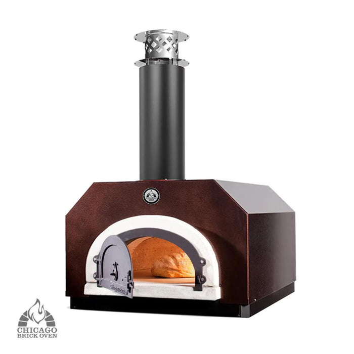 Chicago Brick Oven CBO-500 Countertop Wood Fired Pizza Oven – Copper Vein Finish